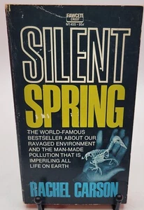 Silent Spring by Rachel Carson 1970 Vintage Fawcett Crest  Paperback  - Picture 1 of 4