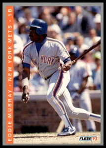 1993 Fleer #91 Eddie Murray - Picture 1 of 2