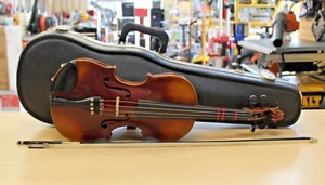 Joseph Guarnerius Fecit Cremonae Anno 4/4 Violin *AS IS* Free Shipping - Picture 1 of 24