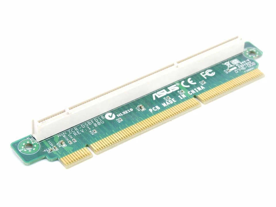Asus ZCR-DSBFD16 Pci-X Riser Card Server 1HE Adattatore Modulo Mappa Lavagna - Immagine 1 di 1