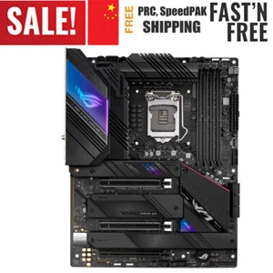 ROG Strix Z590-E Gaming WIFI Motherboard LGA1200 DDR4 Dual LAN M.2 Aura RGB Port - Picture 1 of 18