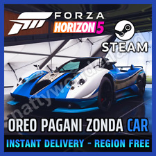 Forza Horizon 5 Oreo Pagani Zonda Cinque Roadster Coche Vehículo Vapor PC Raro DLC