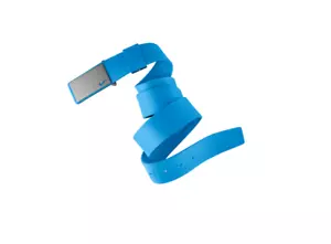 Cinturón azul de cuero de vaca Nike talla única TD130 BB 11 - Imagen 1 de 5