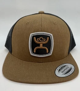 Hooey Zenith Brown Black Mesh Back Trucker OSFA Snapback 2024T-BRBK - Picture 1 of 3