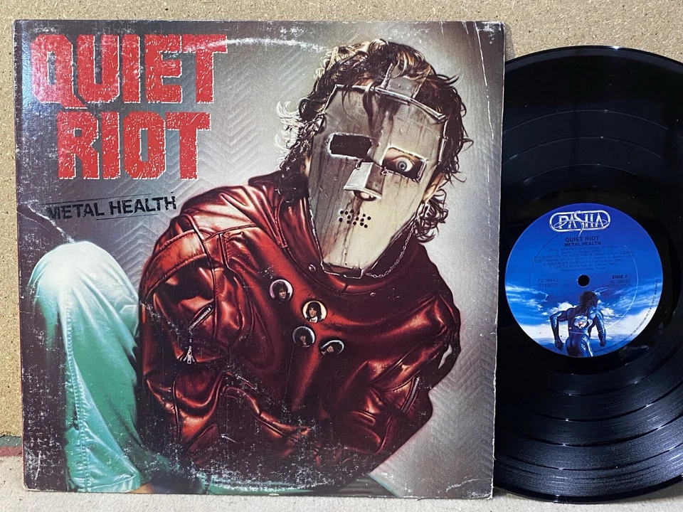 Quiet Riot Metal Health NM ORIG 80s hair metal CUM ON FEEL THE NOIZE - Image 1 of 1