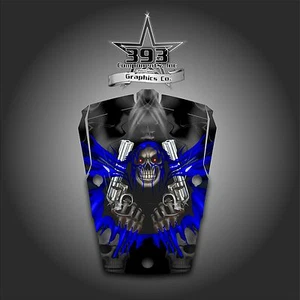 POLARIS RZR 1000 RZR 900S/TRAIL 2014-2015 CAPÓ GRÁFICOS ENVOLVENTE DESATADO AZUL - Imagen 1 de 1