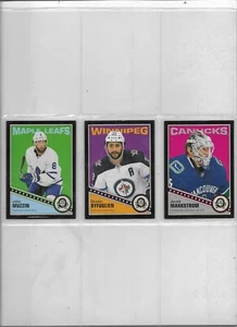 2019-20 O PEE CHEE HOCKEY (3) CARD BLACK BOARDER LOT ALL SERIAL #/100 - Picture 1 of 1