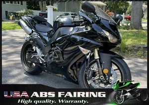 FT Glossy Black Fairing Kit Fit for Kawasaki Ninja 2006 2007 ZX 10R ZX10R h016 - Picture 1 of 12