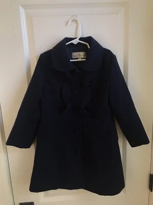 Abrigo para niña American Widgeon azul marino talla 6 Foto 1 de 2