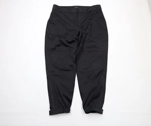 Athleta Womens Size 16 Cuffed Radiant Joggers Jogger Pants Black Polyester - Picture 1 of 11