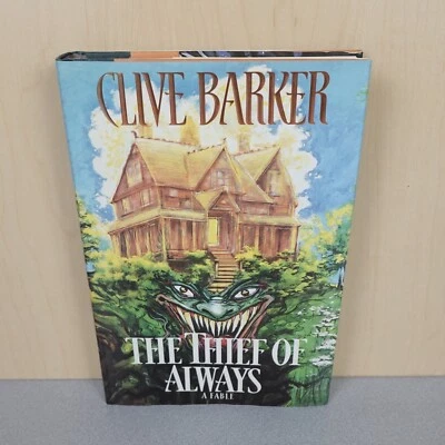 Thief of Always Hardcover Book By Clive Barker 1st Edition Horror 1992 DJ / VG Foto 1 de 4