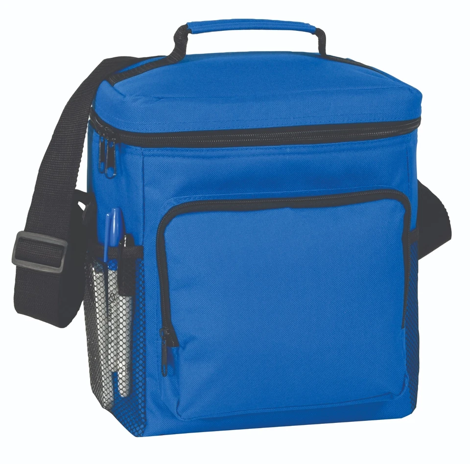 Bolsa refrigeradora lateral suave aislada de 10 latas lonchera para camping playa trabajo escuela Foto 1 de 1
