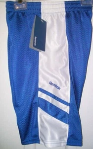 REEBOK Blue/White Basketball Shorts Boys Size 8 NWT - Picture 1 of 1
