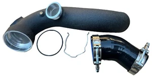 Charge Pipe for 335d Coolant Tank & Relocated Intakes 07-13 N54 N55 1M 135i 335i - Picture 1 of 2