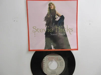 💥' STEVIE NICKS ' HIT 45 + PICTURE  [ STAND BACK ]  1983 !💥 - Image 1 of 4