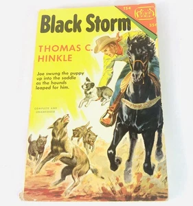 Black Storm by Thomas C Hinkle 7th Printing Scholastic Paperback Vintage 1964 - Picture 1 of 7