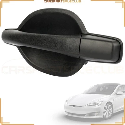 1xExterior Door Handle Front Right For 2004-11 Mitsubishi Endeavor 3.8L V8 Black Foto 1 de 4