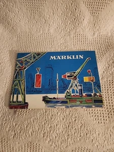 Vintage Marklin 1960's Metal Construction Kit Catalog In German - Picture 1 of 9