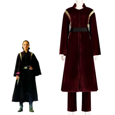 Star Wars The Phantom Menace Cosplay Padmé Amidala Kostüme Fancy Kleid Anzüge - Bild 1 von 4