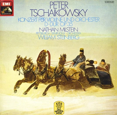 TCHAIKOVSKY Violin Concerto MILSTEIN STEINBERG EMI C051-80497 (Capitol SP-8512) - Image 1 of 3