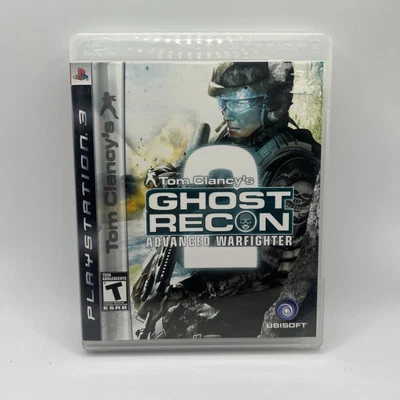 Tom Clancy's Ghost Recon: Advanced Warfighter 2 PS3 PlayStation 3 Complete CIB - Image 1 of 3