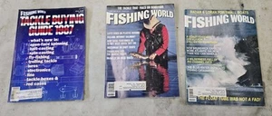 1988 Fishing World Magazine Stillwater Fisherman Salmon Catamaran Tackle Guide 7 - Picture 1 of 4