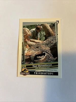 1993 Topps Jurassic Park Series 1 Movie Trading Cards & Stickers - Image 1 of 2