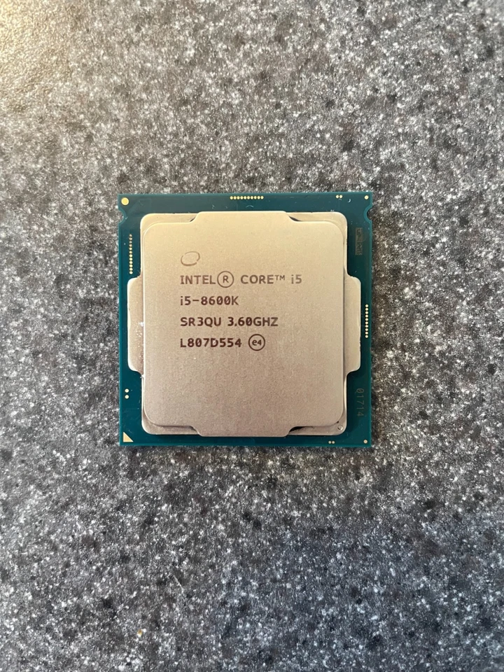 Intel Core i5-8600K Desktop Processor (3.6 GHz, 6 Cores, LGA 1151) Coffee Lake - image 1 of 2