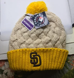 Gorro de mujer de los Padres de San Diego MLB favorito de los fanáticos - Imagen 1 de 6