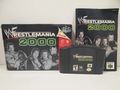 WWF Wrestlemania 2000 (Nintendo 64 | N64) Completo en Caja CIB Foto 1 de 4