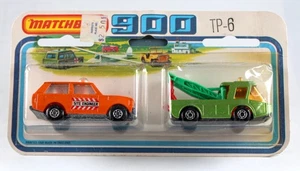Matchbox Superfast Two Pack 6 "Breakdown Set" Puntera Joe & Oranger Police Patrol - Imagen 1 de 7