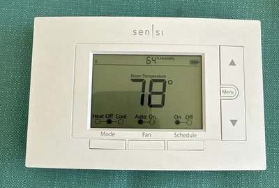 Emerson ST55U Sensi Touch Wi-Fi Smart Thermostat - White Tested Working - Image 1 of 3