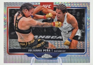 2025 Topps Chrome UFC - Julianna Pena #142 Prism Refractor - Picture 1 of 2