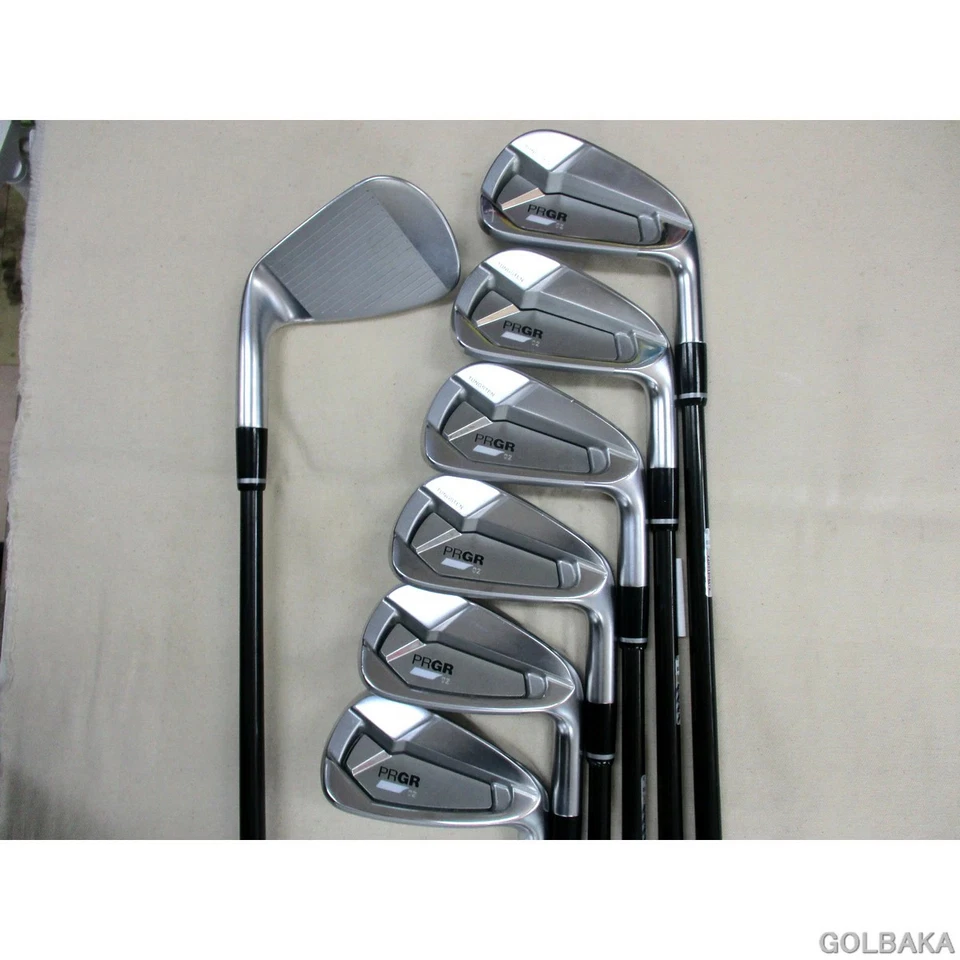 PRGR 02 (2023) Iron Set 4-9+Pw Diamana FOR PRGR Flex-SR 7pcs Right-Handed Used - Image 1 of 4