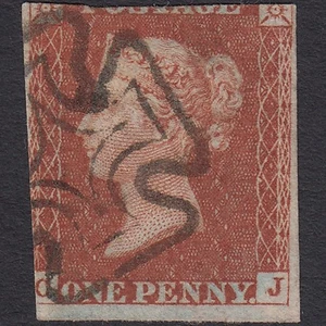 I10_30 GB QV 1841 1d RED-BROWN PLATE 29 SG8-B1(1) CJ GU DUBLIN MX TYPE I - Picture 1 of 2