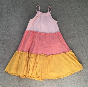 Matalan Girls Colour Block Maxi Dress. 8 Years. Excellent Condition - Picture 1 of 7