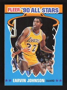 1990-91 Fleer #4 Earvin Johnson All-Stars ***NEUWERTIG*** - Bild 1 von 2