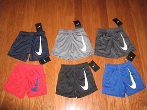 NIKE SHORTS BASKETBALL PANTS BOYS SIZE 2T 3T 4T 4 5 6 7 NWT - Picture 1 of 12