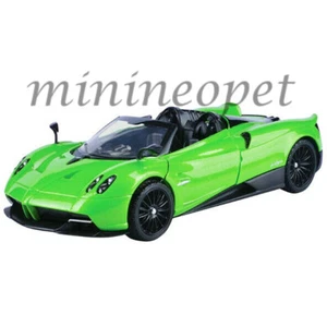 MOTORMAX 79354 PAGANI HUAYRA ROADSTER 1/24 DIECAST MODEL CAR GREEN - Picture 1 of 2