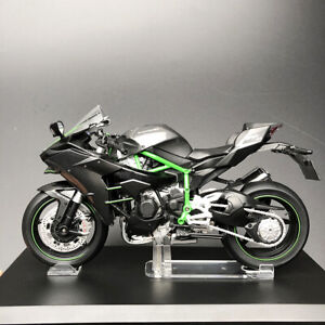 Kawasaki Ninja H2 Motorcycle Model Simulation Exquisite Gift Collection 1:12