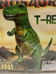 Huge T-rex Tyrannosaurus Inflatable Air Party Decor Toy - Durable & Cute 37” - Picture 1 of 5