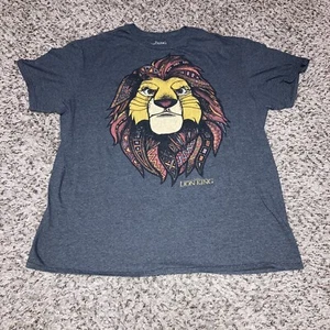Disney The Lion King T Shirt Men’s XL Gray Short Sleeve - Picture 1 of 5