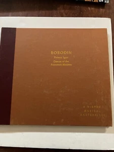 Vintage Borodin 78rpm Victor Records Prince Igor Dances of The Polovetzki Maiden - Picture 1 of 16