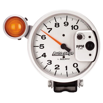 AutoMeter 233911 5" PEDESTAL TACHOMETER, 0-10,000 RPM, SHIFT LIGHT, AUTO GAGE - Image 1 of 3