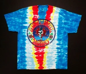 Camiseta Grateful Dead Bertha Calavera y Rosas Ratón Kelley Tie Dye PIB 2011 L - Imagen 1 de 12