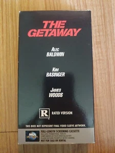 The Getaway Full Length Screening VHS Demo Tape Rare - Picture 1 of 7
