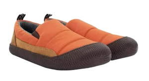 Zapatos sin cordones Staheekum para hombre detalles de gamuza plantilla acolchada naranja talla 11 - Imagen 1 de 7