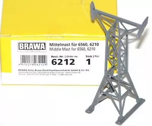Teleférico Brawa H0/N 6212 mástil central, altura 7,7 cm - NUEVO + EMBALAJE ORIGINAL - Imagen 1 de 1