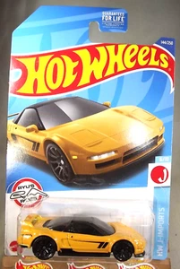 2022 Hot Wheels #144 HW J-Imports 6/10 '90 ACURA NSX Yellow w/Black 10 Sp Wheels - Picture 1 of 5