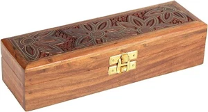 Handmade Wooden Jewellery Box for Women Jewellery necklace storage watches - Picture 1 of 6